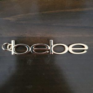 Bebe Logo Charm